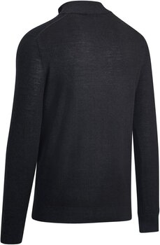 Pulóver Callaway 1/4 Blended Mens Merino Sweater Fekete tinta 2XL - 2