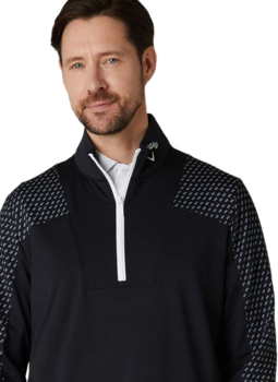 Pulover s kapuco/Pulover Callaway Chev Motion Mens Print Pullover Caviar L - 6