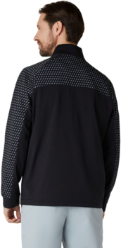 Pulover s kapuco/Pulover Callaway Chev Motion Mens Print Pullover Caviar M - 4