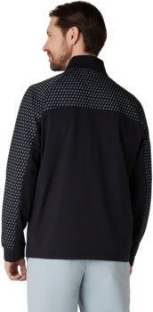 Pulover s kapuco/Pulover Callaway Chev Motion Mens Print Pullover Caviar S - 4