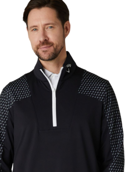 Hættetrøje/Sweater Callaway Chev Motion Mens Print Pullover Caviar S - 6