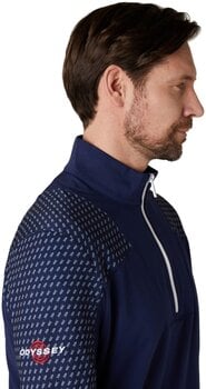 Bluza z kapturem/Sweter Callaway Chev Motion Mens Print Pullover Peacoat L - 5