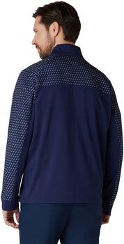 Hættetrøje/Sweater Callaway Chev Motion Mens Print Pullover Peacoat S - 4