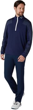 Pulover s kapuco/Pulover Callaway Chev Motion Mens Print Pullover Peacoat S - 7