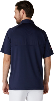 Camisa pólo Callaway 3 Chev Odyssey Mens Polo Peacoat XL - 4