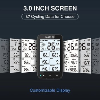 Cyklistická elektronika Shanren Max 30 Smart GPS Bike Computer - 5