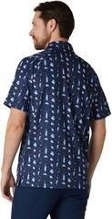 Polo košile Callaway All Over Golf Mens Essentials Print Peacoat - 3