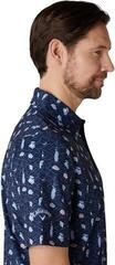 Polo košile Callaway All Over Golf Mens Essentials Print Peacoat - 4