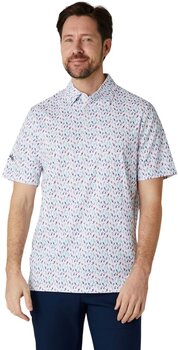 Chemise polo Callaway All Over Birdie Mens Polo Bright White M - 3