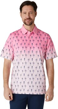 Koszulka Polo Callaway Mojito Ombre Mens Polo Candy Pink S - 3