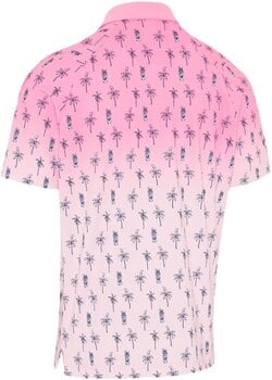 Koszulka Polo Callaway Mojito Ombre Mens Polo Candy Pink 2XL - 2