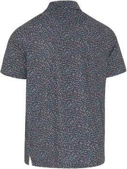 Риза за поло Callaway All-Over Mens Chev Confetti Print Polo Asphalt XL - 2