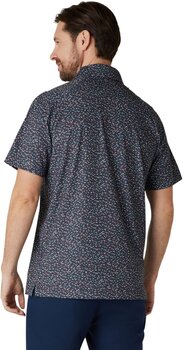 Polo Shirt Callaway All-Over Mens Chev Confetti Print Polo Asphalt XL - 4