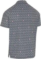 Polo košile Callaway Scotch Novelty Print Mens Golf Asphalt - 1