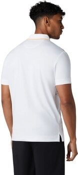 Polo košile Callaway Abstract Chev Mens Polo Bright White L - 4