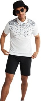 Chemise polo Callaway Abstract Chev Mens Polo Bright White L - 7