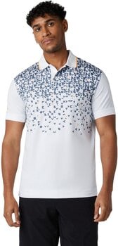 Polo trøje Callaway Abstract Chev Mens Bright White M Polo trøje - 3