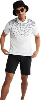 Polo-Shirt Callaway Abstract Chev Mens Bright White M Polo-Shirt - 7