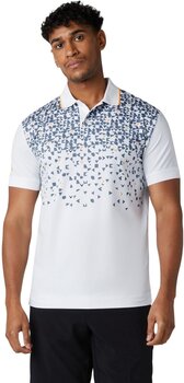 Polo-Shirt Callaway Abstract Chev Mens Polo Bright White XL - 3