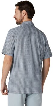 Polo Shirt Callaway Tee Allover Print Mens Polo Caviar XL - 4