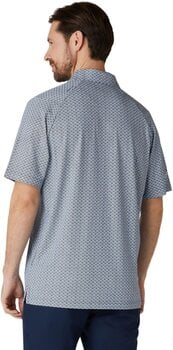 Camisa pólo Callaway Tee Allover Print Mens Polo Peacoat L - 4