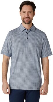 Koszulka Polo Callaway Tee Allover Print Mens Polo Peacoat XL - 3