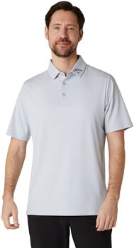 Polo Shirt Callaway Classic Jacquard Mens Polo Gray Dawn L - 3