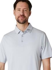 Polo majice Callaway Classic Jacquard Mens Gray Dawn - 5