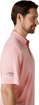 Poloshirt Callaway Swingtech Solid Mens Polo Candy Pink L - 5