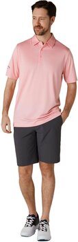 Koszulka Polo Callaway Swingtech Solid Mens Polo Candy Pink XL - 7