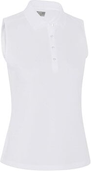 Koszulka Polo Callaway Sleeveless Knit Womens Polo Bright White L - 3