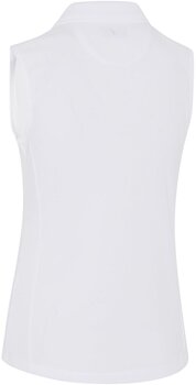 Koszulka Polo Callaway Sleeveless Knit Womens Polo Bright White L - 4