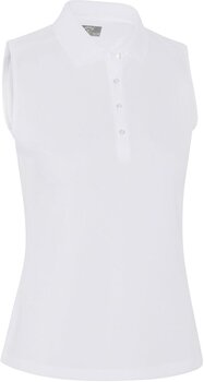 Koszulka Polo Callaway Sleeveless Knit Womens Polo Bright White M - 3