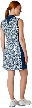 Skirt / Dress Callaway Two-Tone Geo Sleeveless Womens Polo Dress Peacoat XL - 4