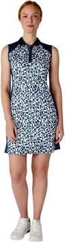 Skirt / Dress Callaway Two-Tone Geo Sleeveless Womens Polo Dress Peacoat XL - 7