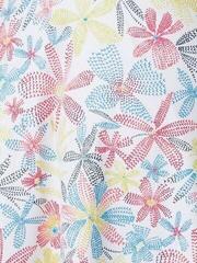 Sukně / Šaty Callaway Chev Floral With Back Flounce Brilliant White - 7