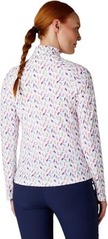 Polo Shirt Callaway Birdie/Eagle Sun Protection Womens Top Brilliant White L - 4