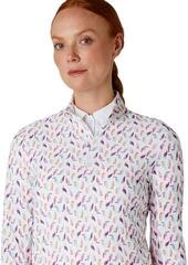 Polo majica Callaway Birdie/Eagle Sun Protection Womens Brilliant White L Polo majica - 4