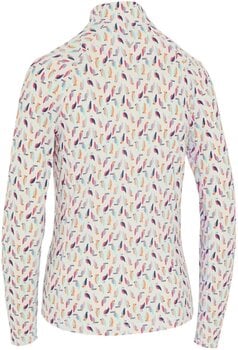 Polo Shirt Callaway Birdie/Eagle Sun Protection Womens Top Brilliant White M Polo Shirt - 2