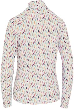 Polo Shirt Callaway Birdie/Eagle Sun Protection Womens Top Brilliant White S Polo Shirt - 2