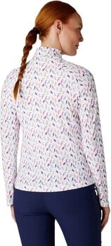 Polo Shirt Callaway Birdie/Eagle Sun Protection Womens Top Brilliant White S Polo Shirt - 4