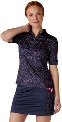 Polo-Shirt Callaway Chev Printed 1/2 Sleeve Womens Peacoat XL Polo-Shirt - 2