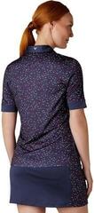 Polo-Shirt Callaway Chev Printed 1/2 Sleeve Womens Peacoat XL Polo-Shirt - 3