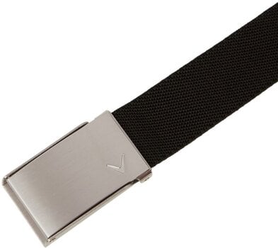 Remen Callaway Solid Webbed Belt Caviar OS - 2