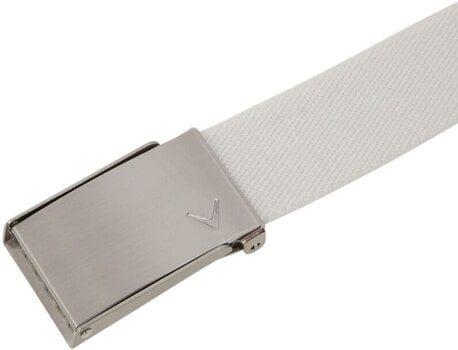 Belt Callaway Solid Webbed Belt Bright White OS - 2