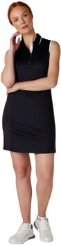 Kleid / Rock Callaway Womens Sleeveless Dress With Snap Placket Caviar XL - 6