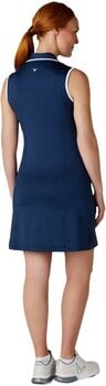 Nederdel / kjole Callaway Womens Sleeveless Dress With Snap Placket Peacoat XL - 4