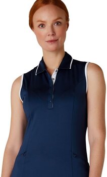 Sukňa / Šaty Callaway Womens Sleeveless Dress With Snap Placket Peacoat XL - 5