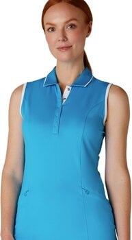 Kleid / Rock Callaway Womens Sleeveless Dress With Snap Placket Vivid Blue M - 5