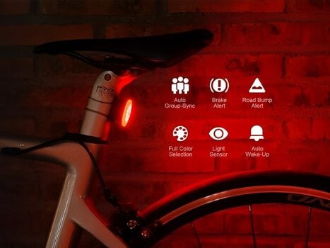 Luces de ciclismo Shanren Raz Pro Bike Taillight Black Luces de ciclismo - 13